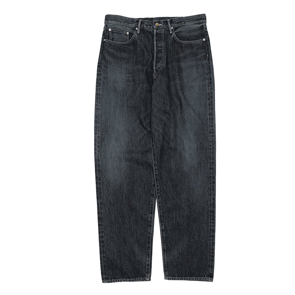 Selvage Denim Five Pocket Tapered Pants(DARK FADE)