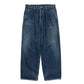 Selvage Denim Two Tuck Pants(DARK FADE)