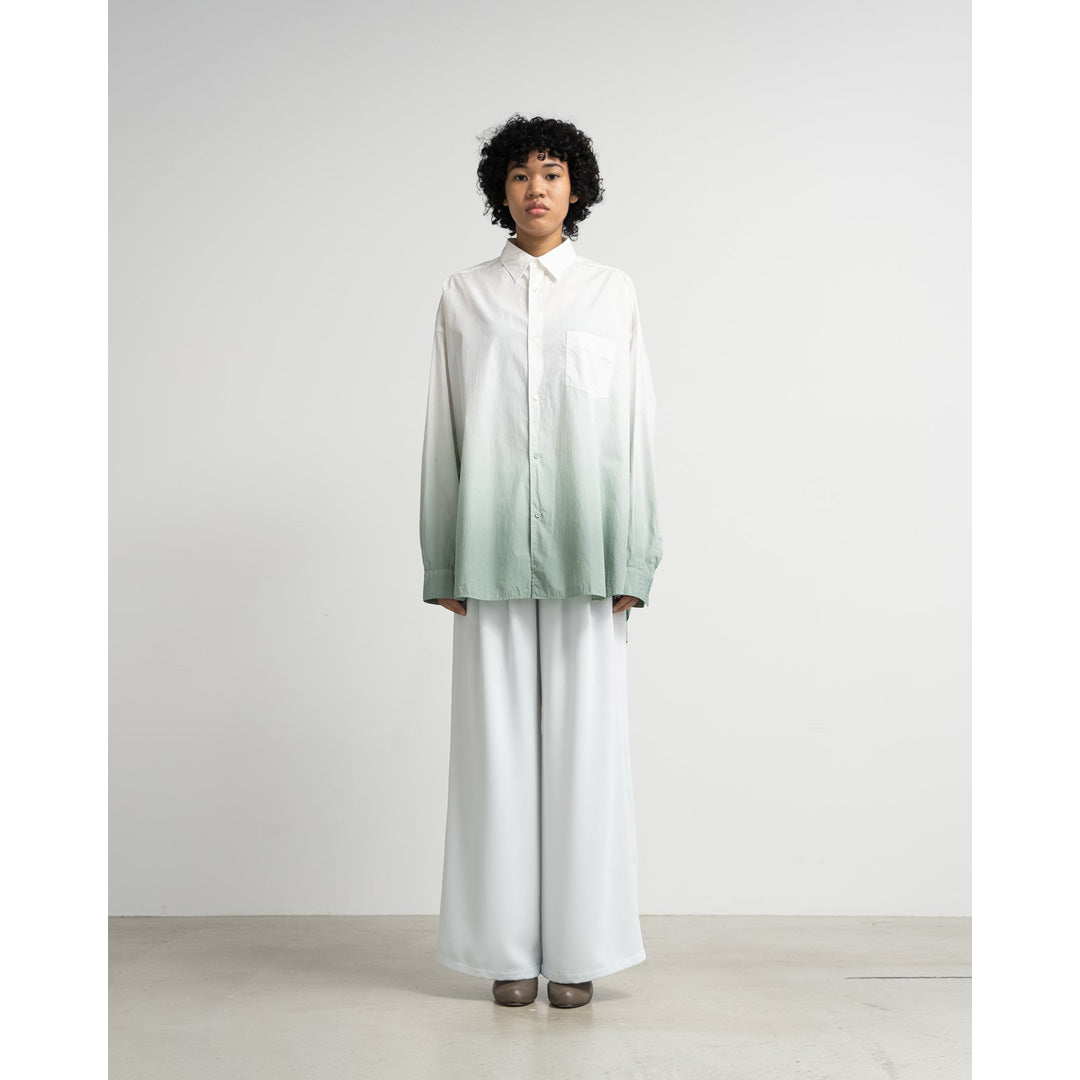 Broad L/S Oversized Regular Collar Shirt