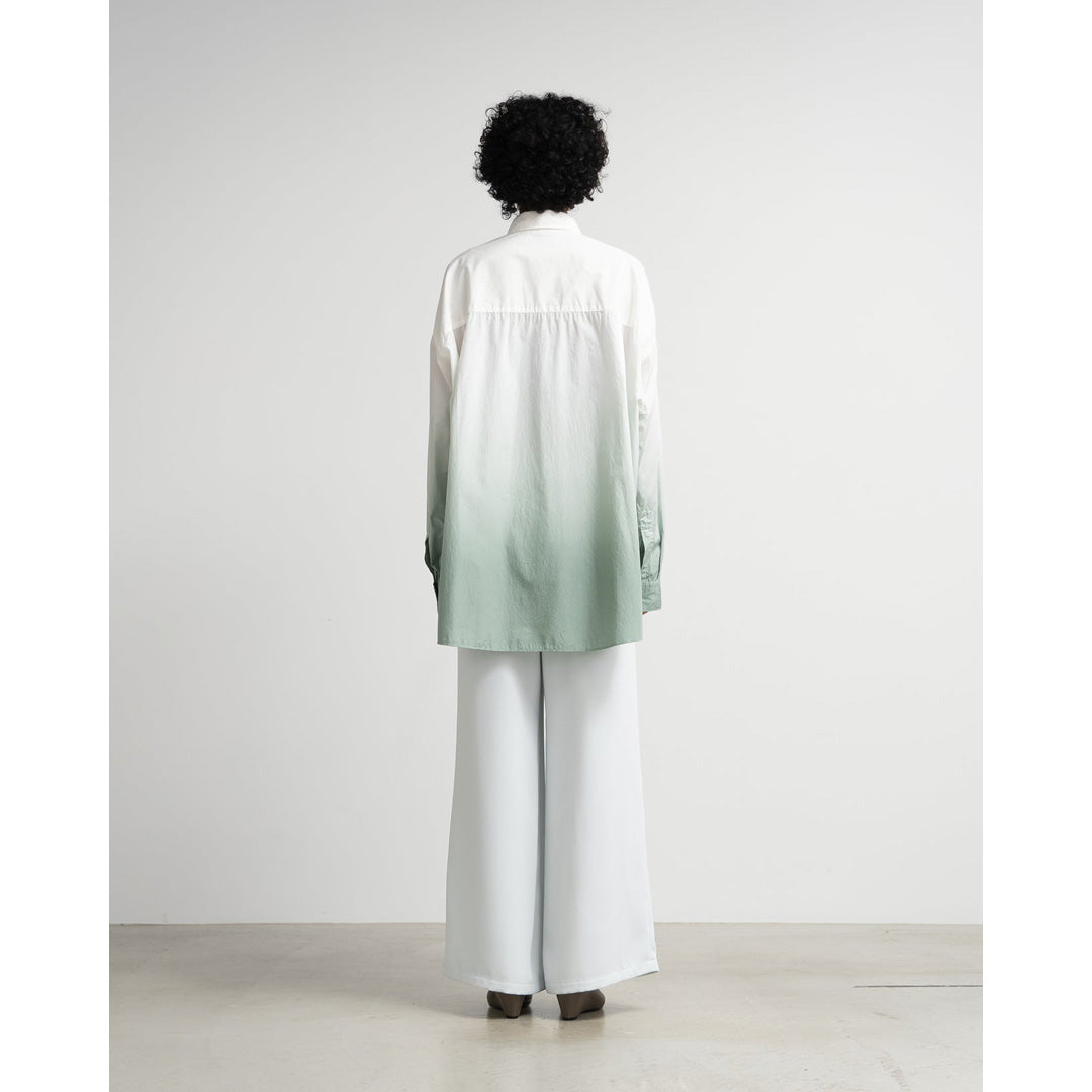 Broad L/S Oversized Regular Collar Shirt