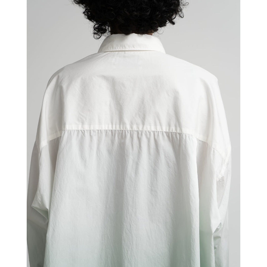 Broad L/S Oversized Regular Collar Shirt