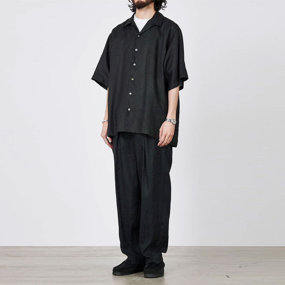 MARKAWARE(マーカウェア) - OPEN COLLAR SHIRT S/S HEMP (A23B-07SH01B) | MARKAWARE /  シャツ (MEN) | MARKAWARE正規取扱店DIVERSE