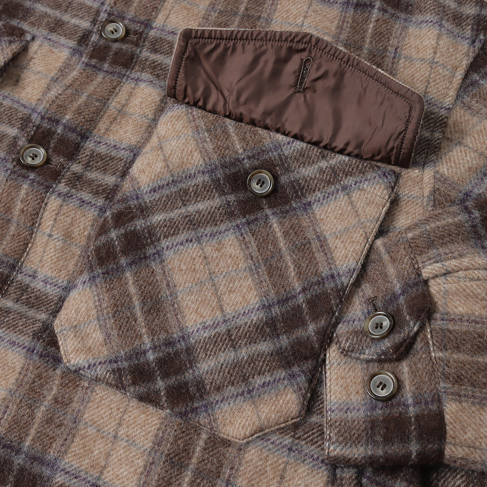 is-ness(イズネス)WOOL CPO SHIRT (1003AWSH01W) | is-ness