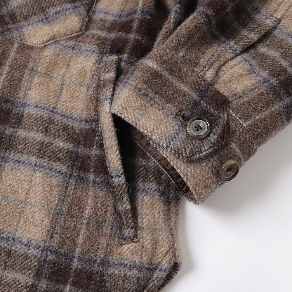 is-ness(イズネス)WOOL CPO SHIRT (1003AWSH01W) | is-ness