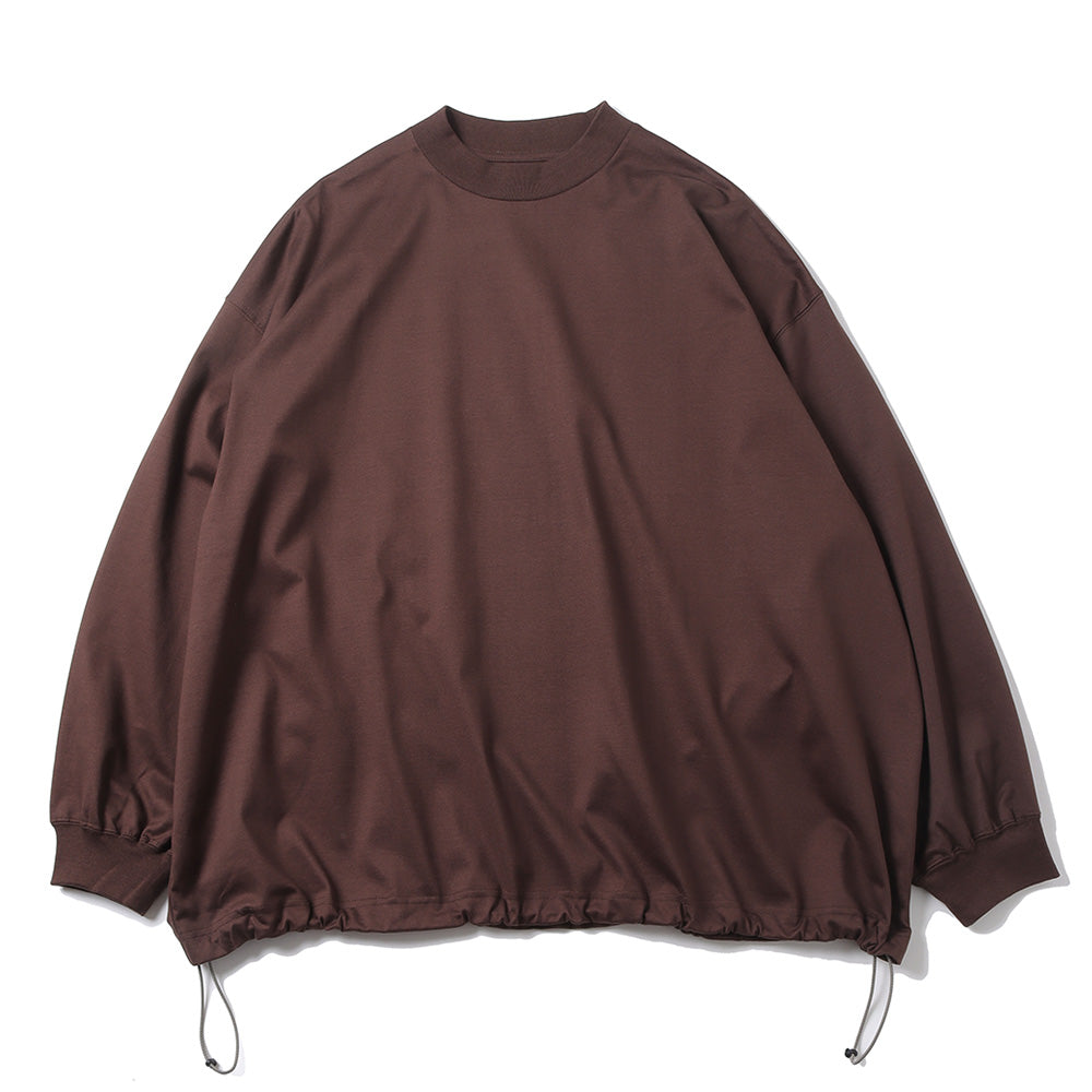 HOT即納is-ness balloon t shirt brown M トップス