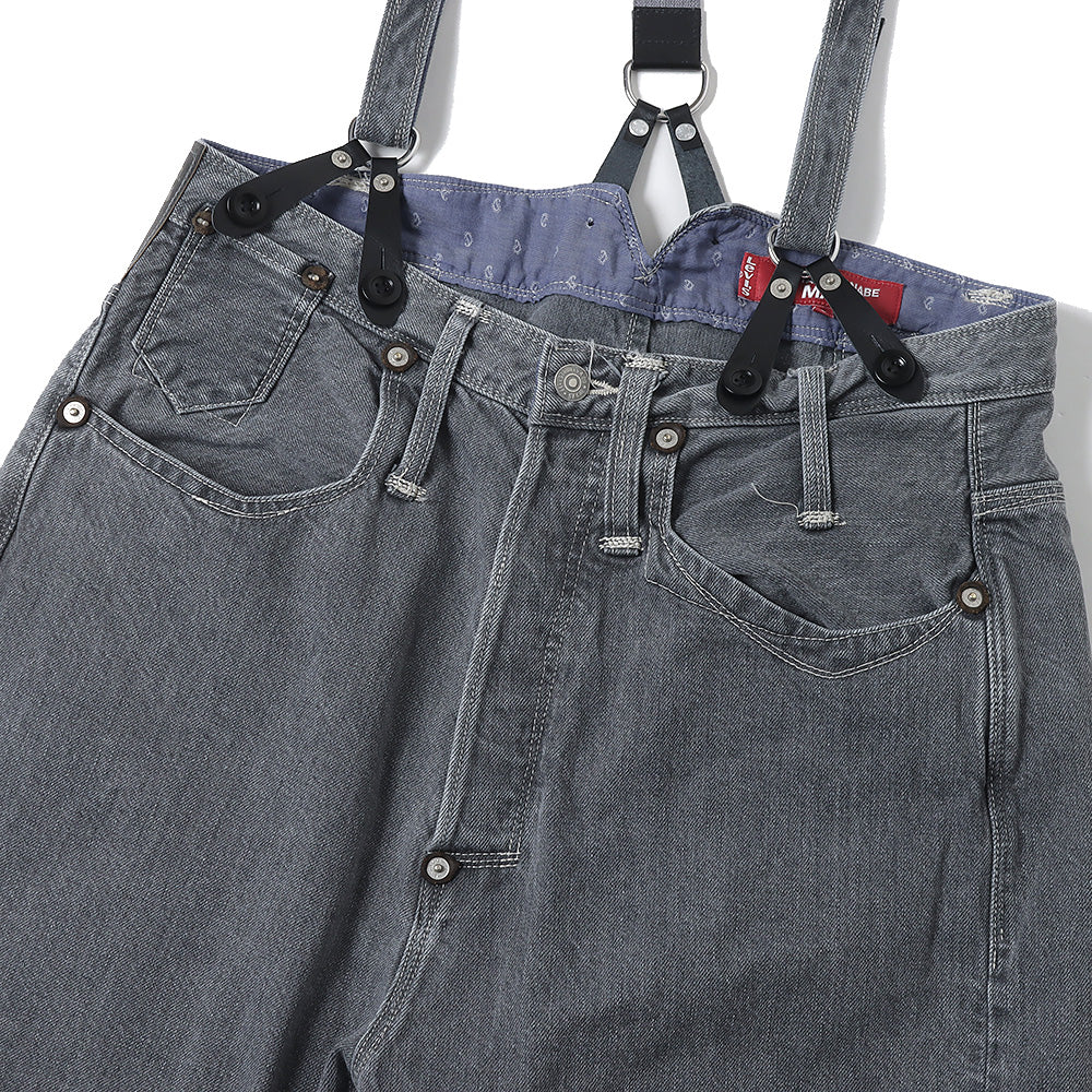 綿セルヴィッチデニム製品加工 Levi's Wネーム P201