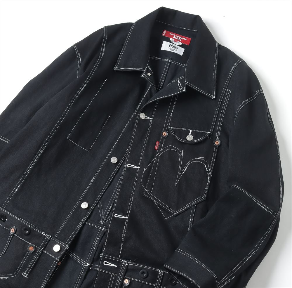 綿デニム Levi's Wネーム C901 (WL-C901-100) | JUNYA WATANABE MAN 