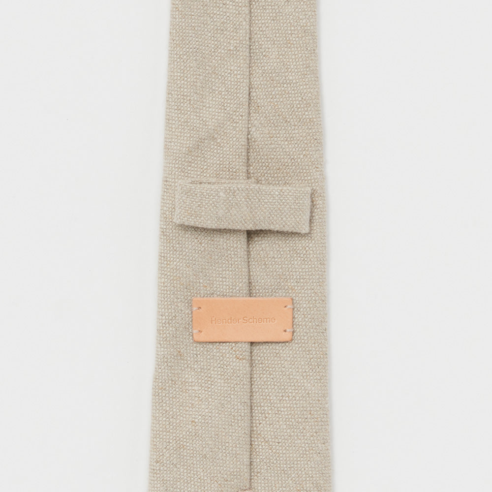 linen necktie