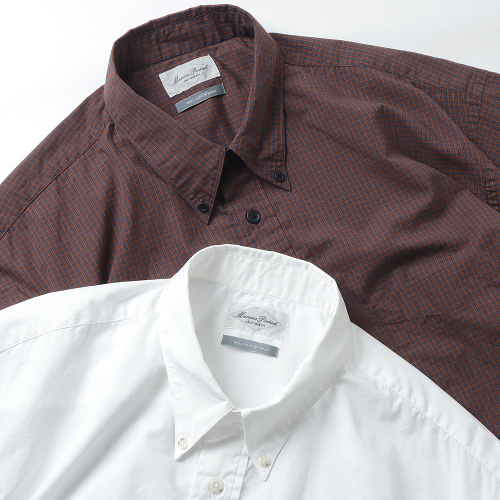 Marvine Pontiak Shirt Makersギンガムチェックシャツ - トップス