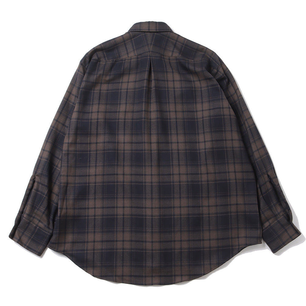 MARKAWARE(マーカウェア) - COMFORT FIT SHIRT ORGANIC WOOL CHECK