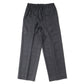 DOUBLE PLEATED EASY TROUSERS ORGANIC WOOL CHECK VIYELLA