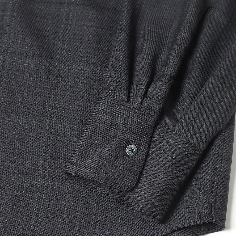 COMFORT FIT SHIRT ORGANIC WOOL CHECK VIYELLA