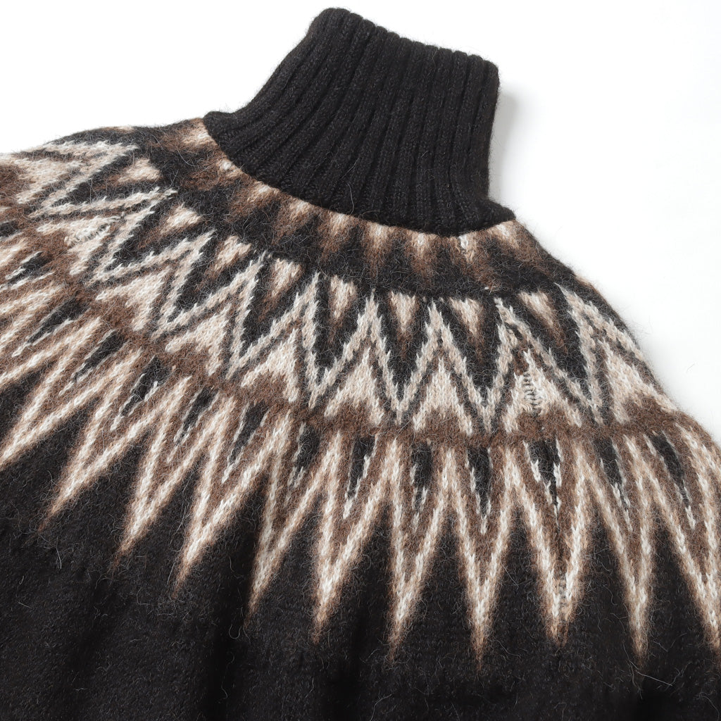 23aw markaware SNOW PATTERN DRIVE JUMPERSNOWPATTE