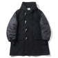 DUFFLE COAT ORGANIC WOOL MELTON