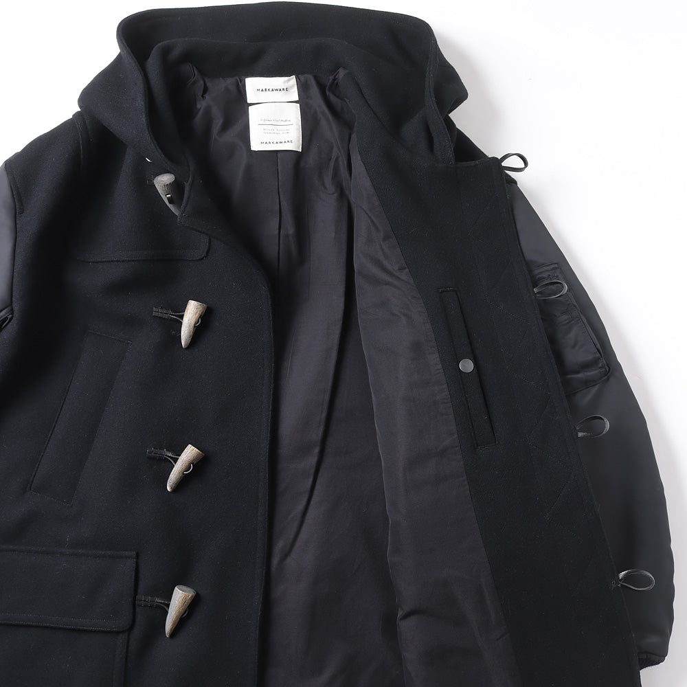 DUFFLE COAT ORGANIC WOOL MELTON (A23C-17CO01C) | MARKAWARE / Jacket (MEN) |  MARKAWAREAuthorized DealerDIVERSE