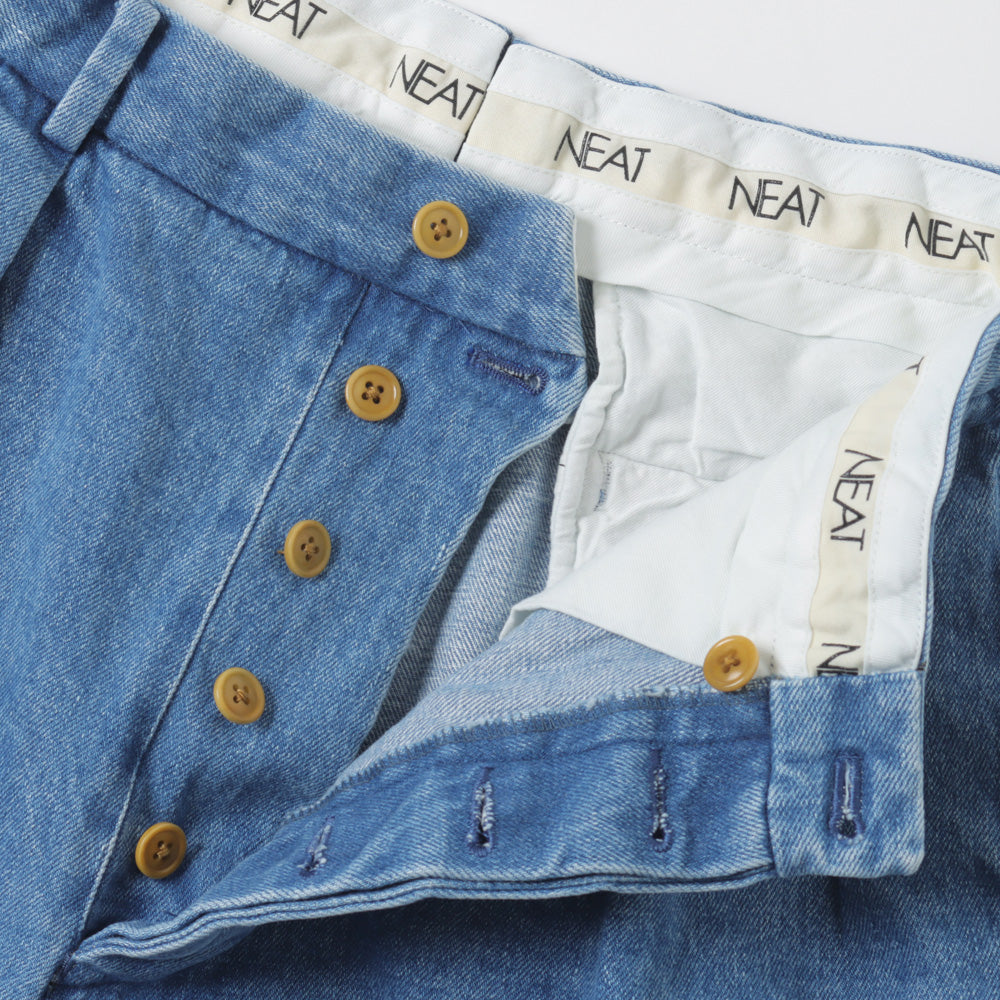 NEAT(ニート)NEAT Chino Shorts Sea Island Cotton Denim (23-01NCS-SC