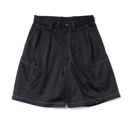 Poly Mesh Cargo Shorts