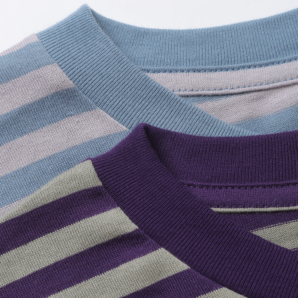 NEEDLES(ニードルズ)L/S Crew Neck Tee - Cotton Stripe Jersey (NS269) | NEEDLES /  カットソー (MEN) | NEEDLES正規取扱店DIVERSE