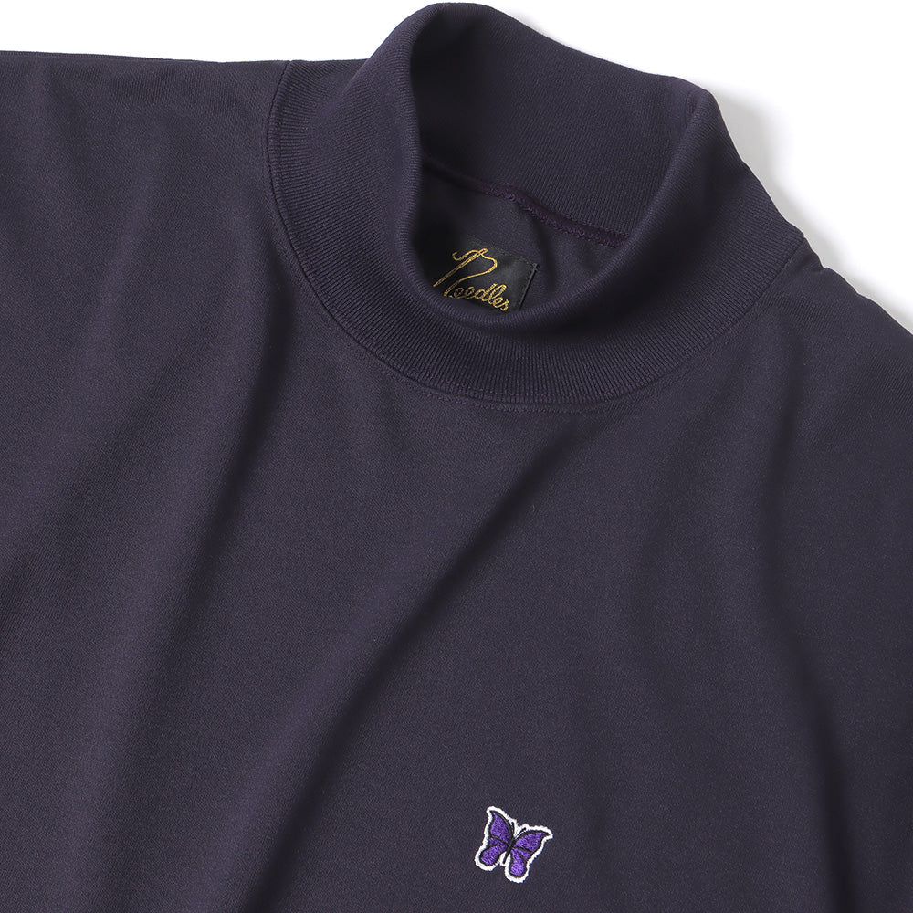 NEEDLES(ニードルズ)L/S Mock Neck Tee - Poly Jersey (PU306) | NEEDLES / カットソー  (MEN) | NEEDLES正規取扱店DIVERSE