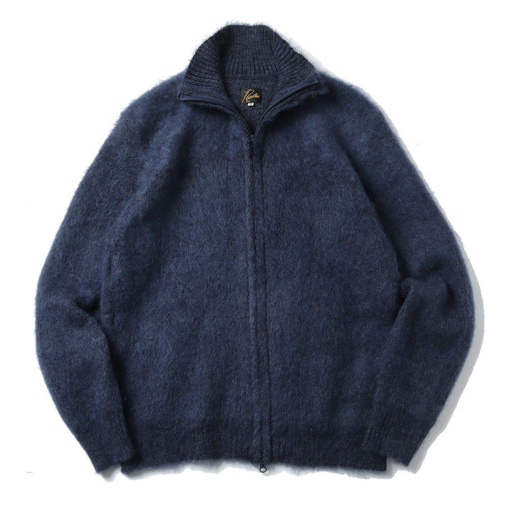 Zipped Mohair Cardigan - Solid (NS283) | NEEDLES / トップス (MEN