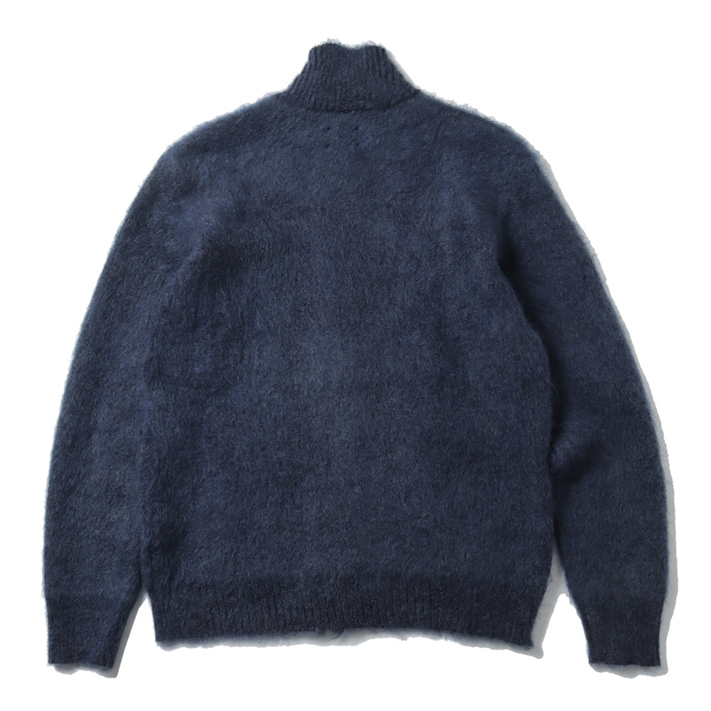 Zipped Mohair Cardigan - Solid (NS283) | NEEDLES / トップス (MEN