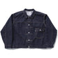 #023 LV T-BACK DENIM JACKET BLEACH ONE-WASHED