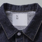 #023 LV T-BACK DENIM JACKET BLEACH ONE-WASHED