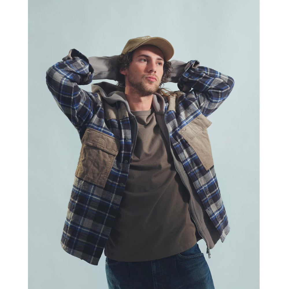 EXPLORER SHIRT COTTON SLUB FLANNEL CHECK