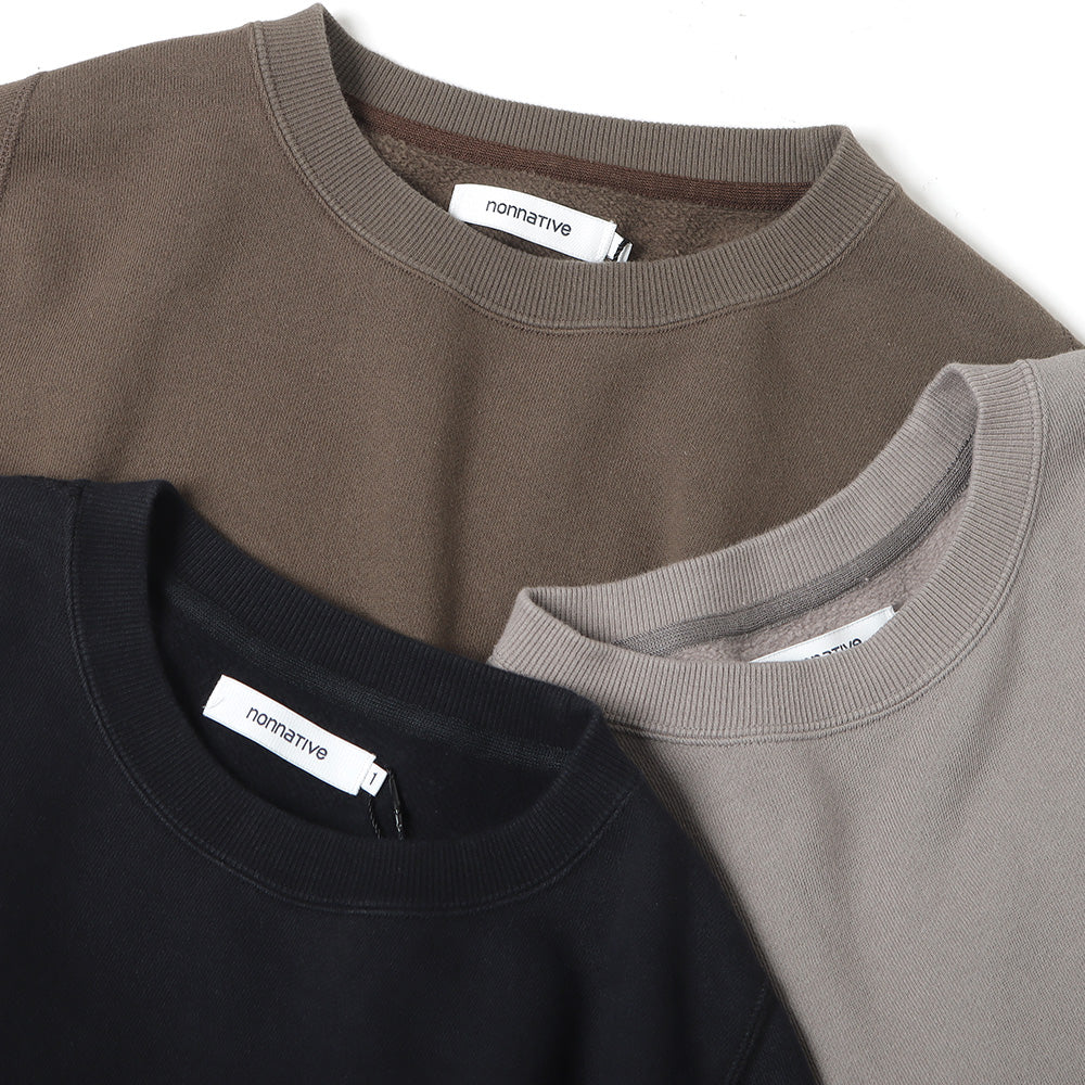 nonnative (ノンネイティブ) DWELLER CREW PULLOVER COTTON SWEAT NN-C4501 (NN-C4501)  | nonnative / トップス (MEN) | nonnative正規取扱店DIVERSE