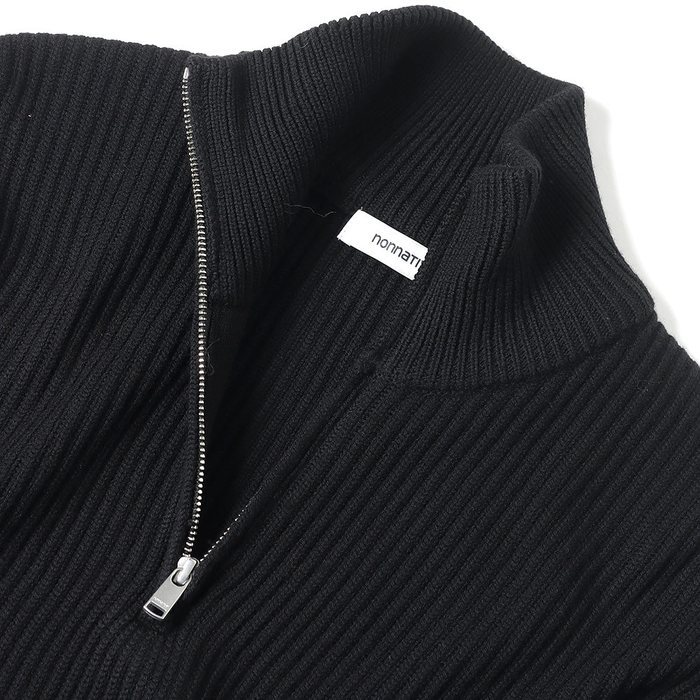 DWELLER HALF ZIP SWEATER MERINO SUPERFINE WOOL