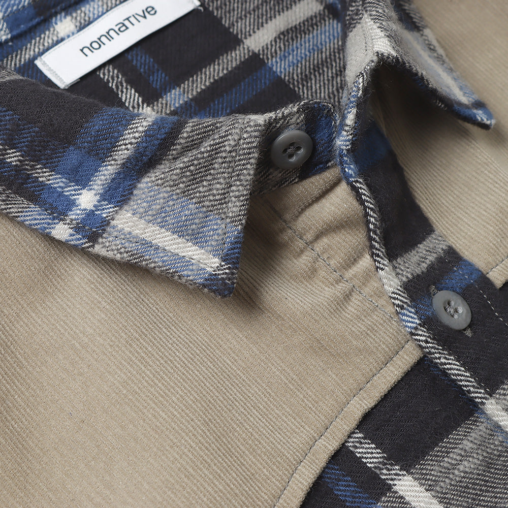 EXPLORER SHIRT COTTON SLUB FLANNEL CHECK