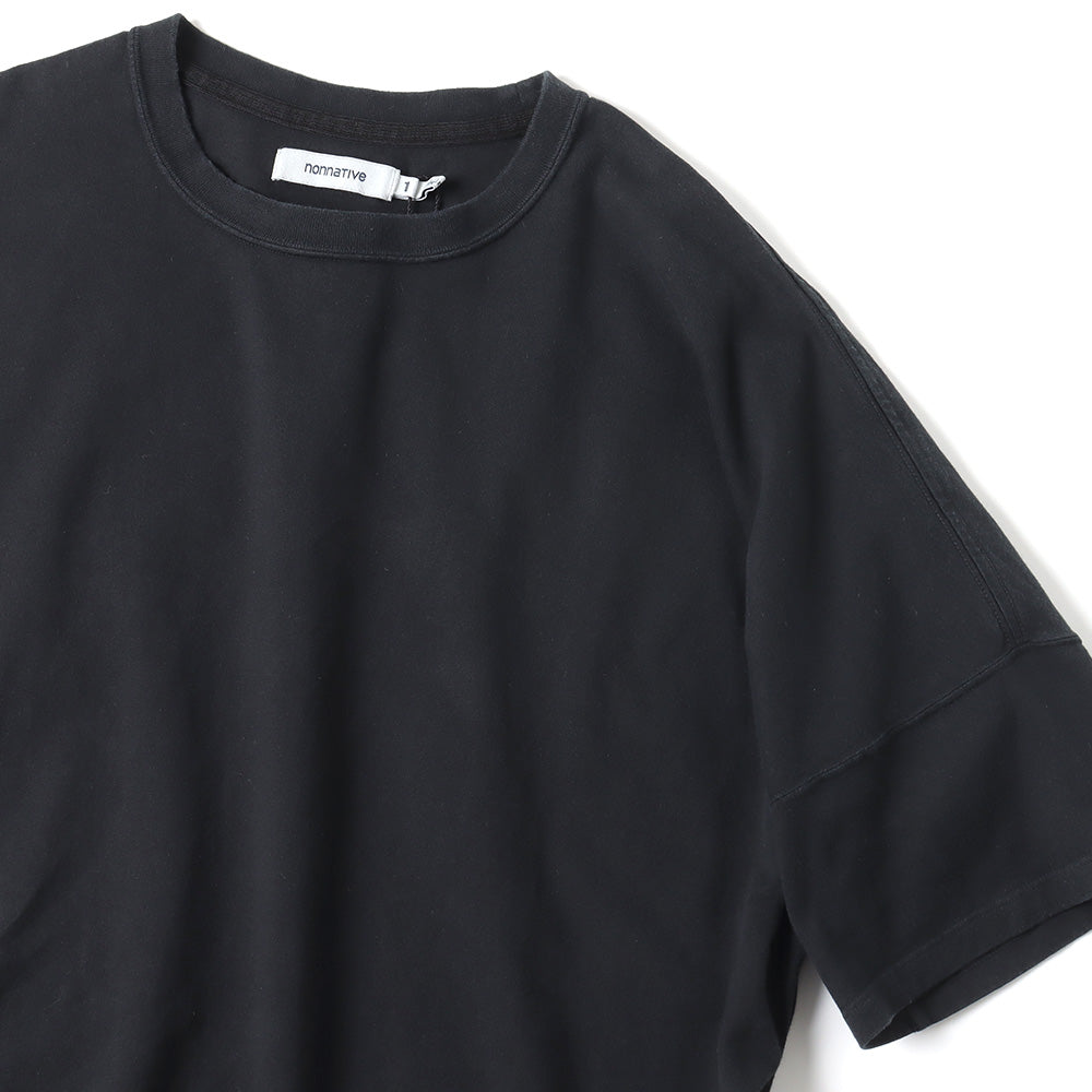 nonnative (ノンネイティブ) CLERK S/S TEE COTTON JERSEY OVERDYED NN