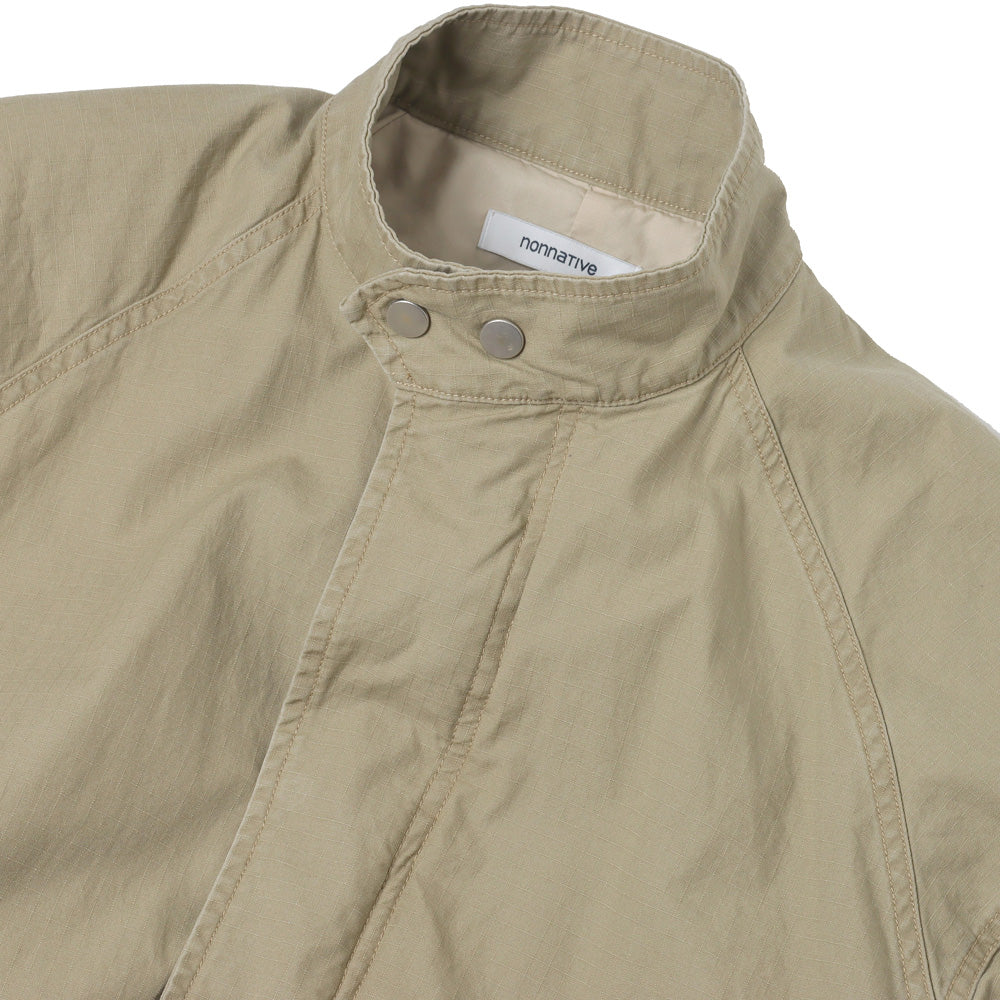 TROOPER COAT COTTON RIPSTOP WITH GORE-TEX WINDSTOPPER