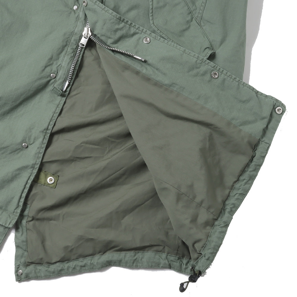 TROOPER COAT COTTON RIPSTOP WITH GORE-TEX WINDSTOPPER