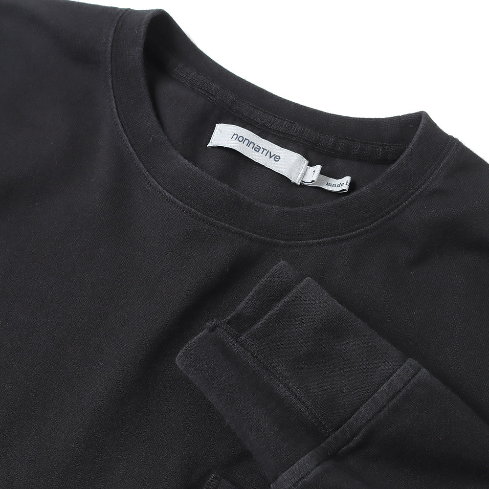 nonnative (ノンネイティブ) DWELLER L/S TEE COTTON JERSEY OVERDYED