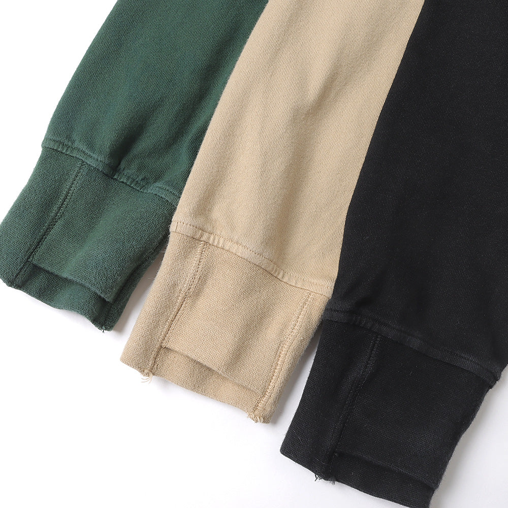 nonnative (ノンネイティブ) DWELLER L/S TEE COTTON JERSEY OVERDYED 