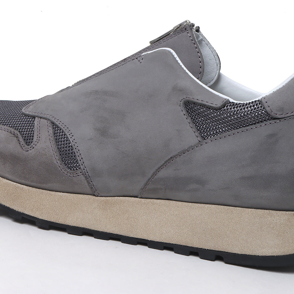 DWELLER JOG TRAINER COW LEATHER by SABOR