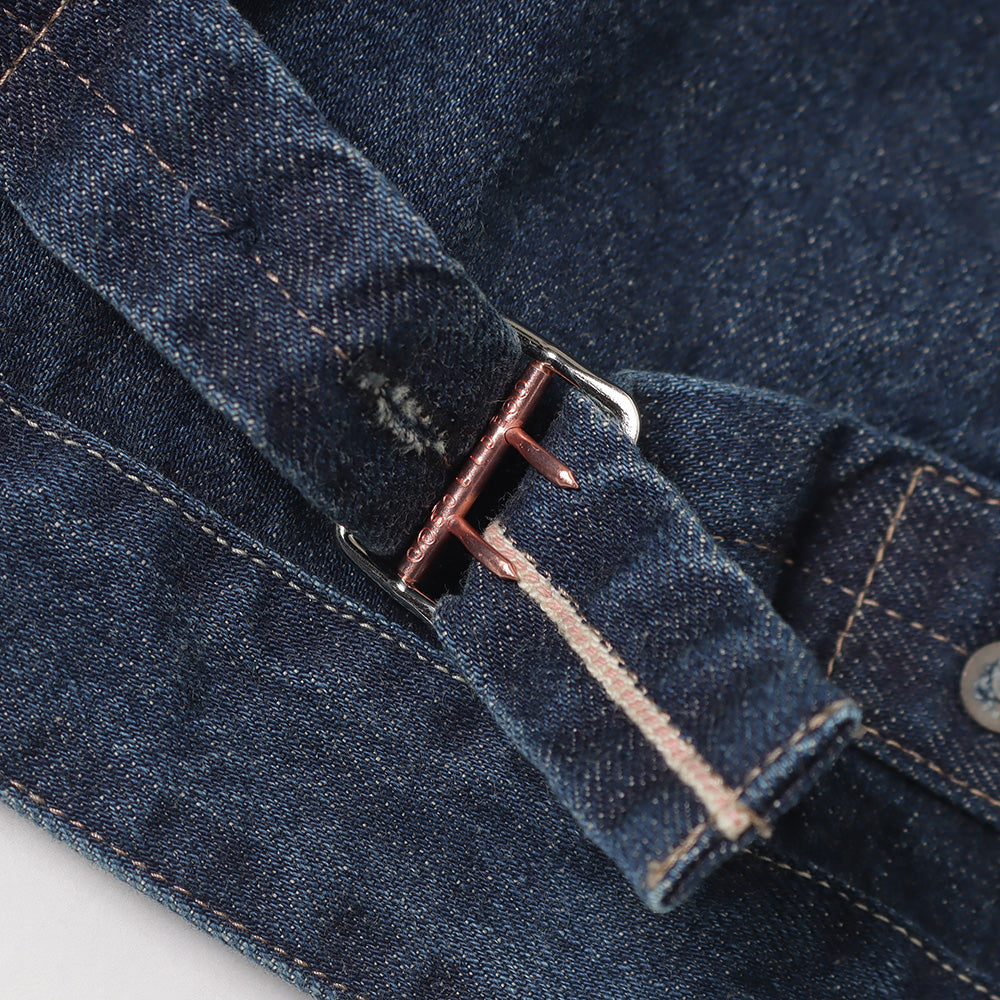 RIVETED ONE POCKET JEAN JACKET