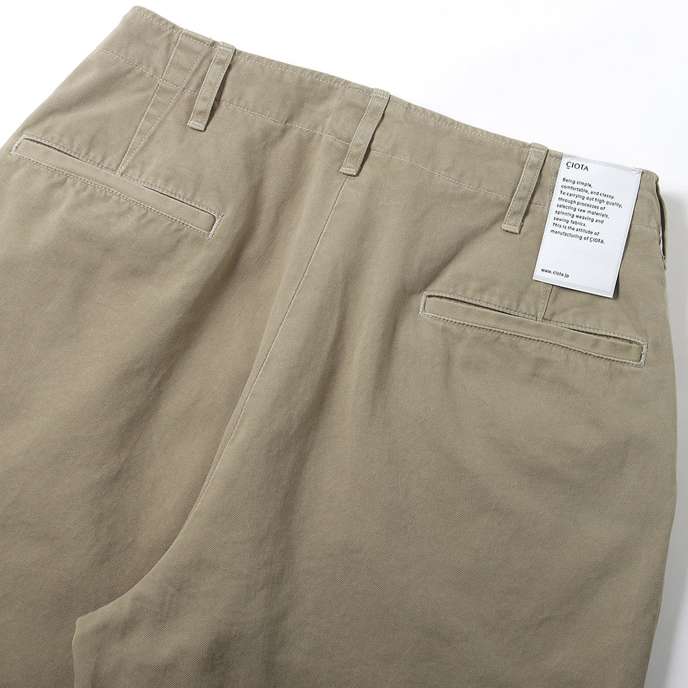 Weapon Chino Cloth Pants (43Khaki / Stone Wash)