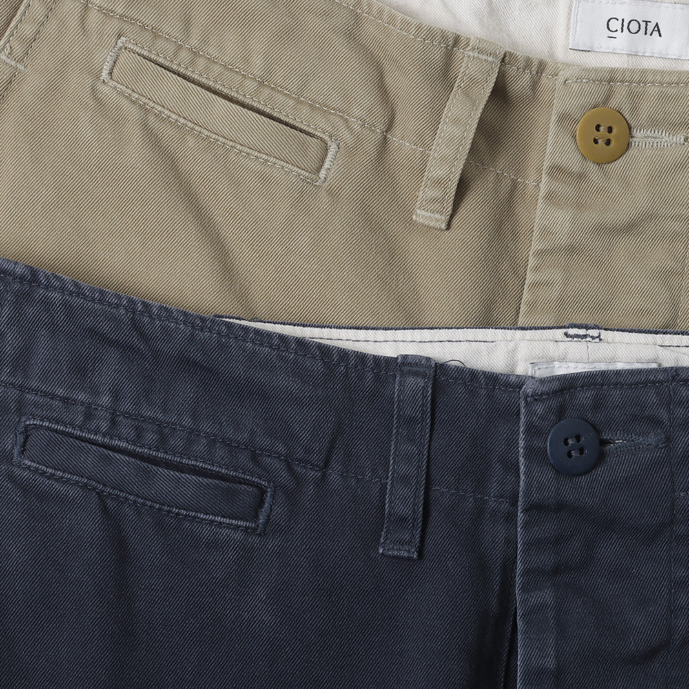 Weapon Chino Cloth Pants (43Khaki / Stone Wash)