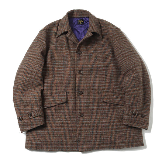 Car Coat - Wool Glen Plaid