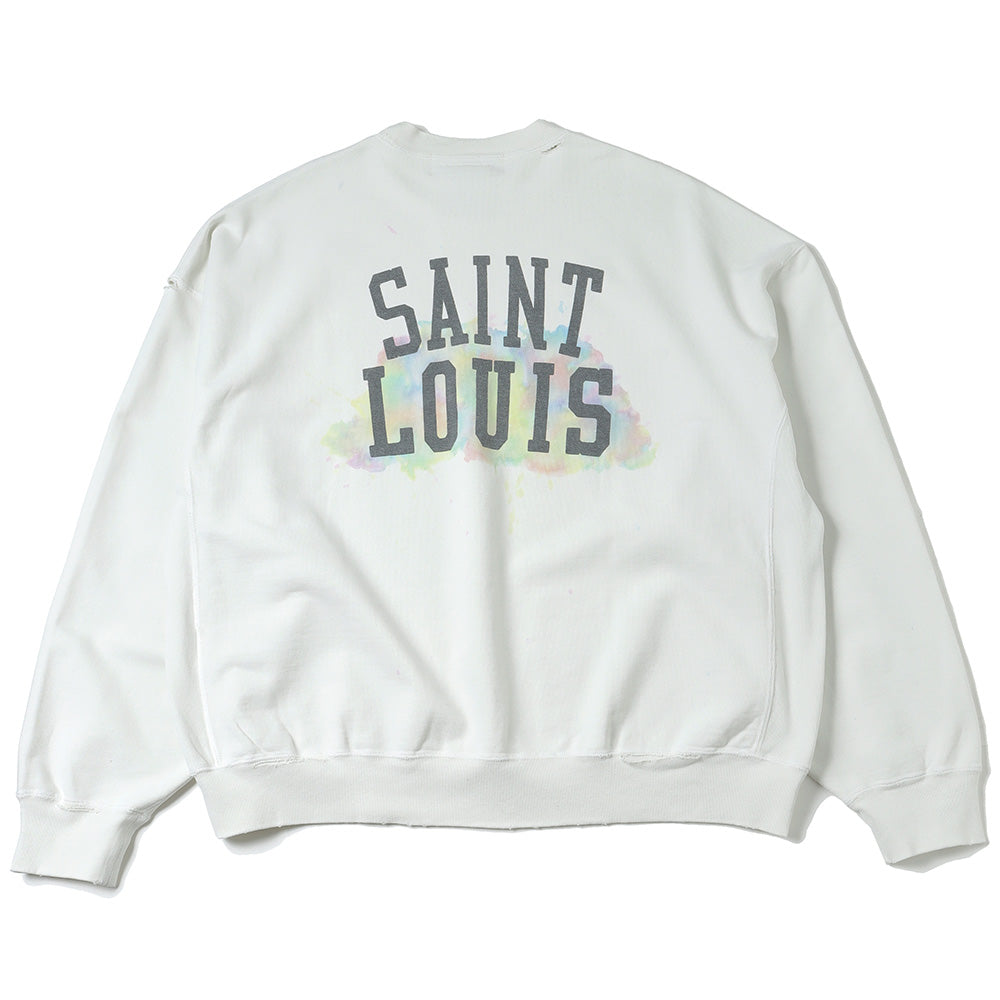 ダブルSP加工裏毛クルー(SAINT LOUIS)