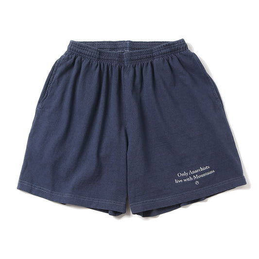 GARMENT DYE SHORTS “O.A.L.W.M.”