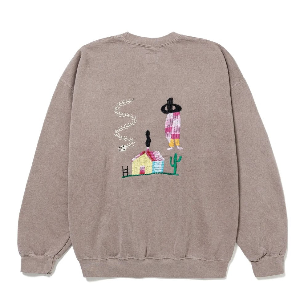 OVER DYE SWEATSHIRT MEXICAN HOUSE