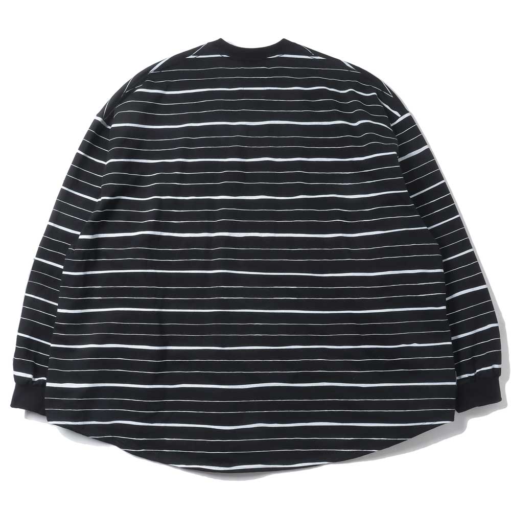 SUPER BIG MIX SIDE STRIPES LS TEE