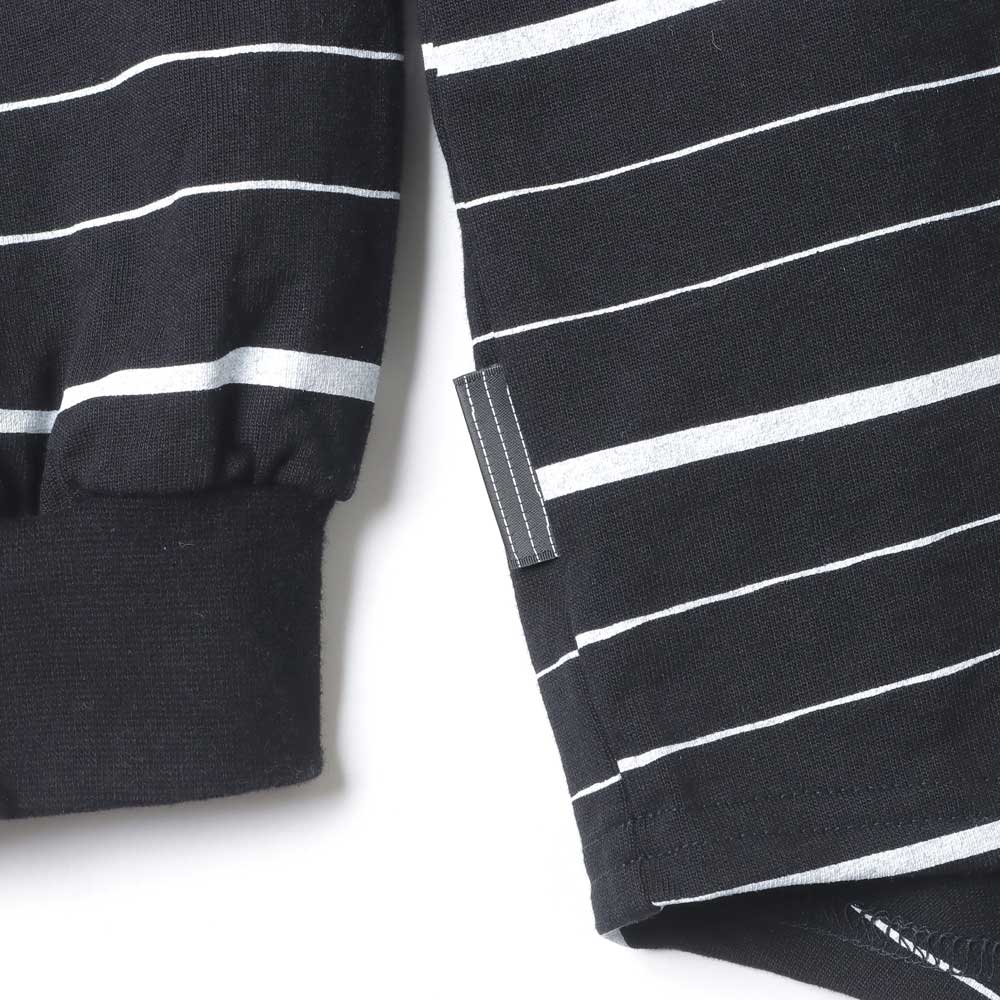 SUPER BIG MIX SIDE STRIPES LS TEE