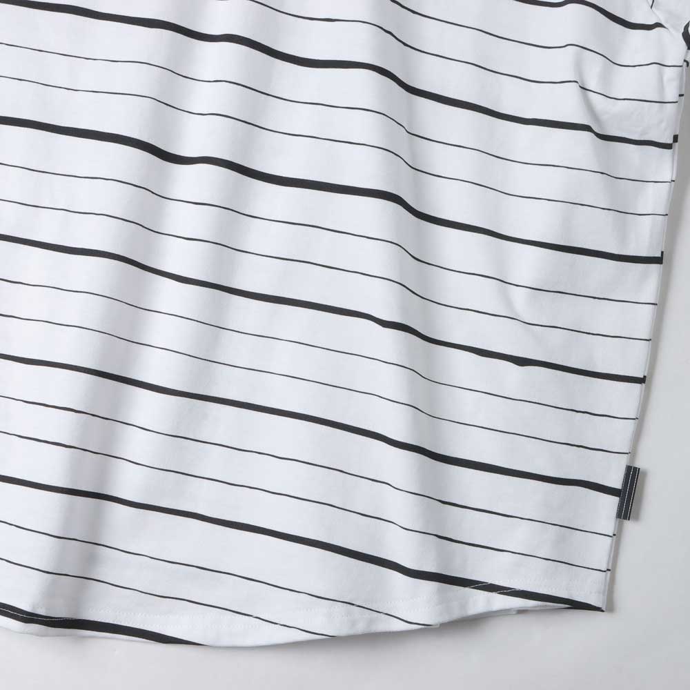 SUPER BIG MIX SIDE STRIPES LS TEE