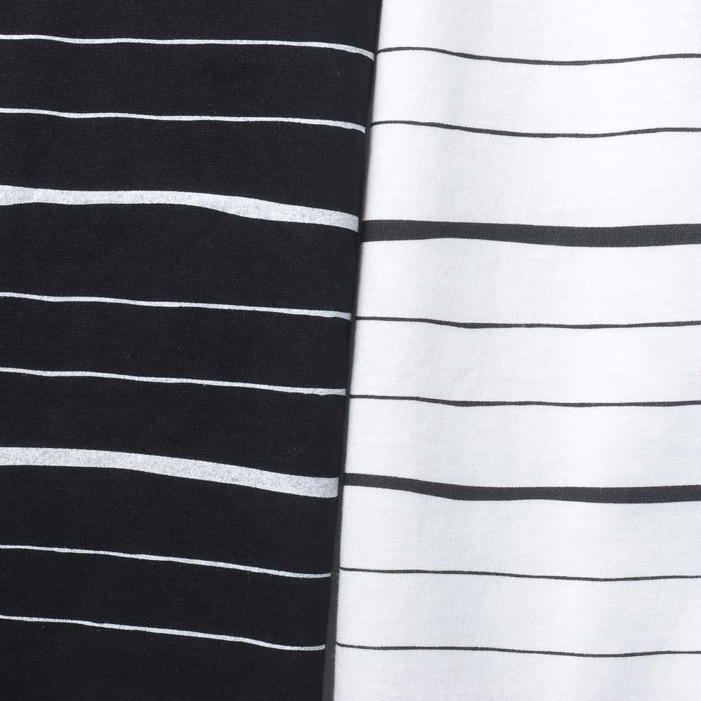 SUPER BIG MIX SIDE STRIPES LS TEE