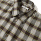 Herringbone Weave Utility Check Shirt