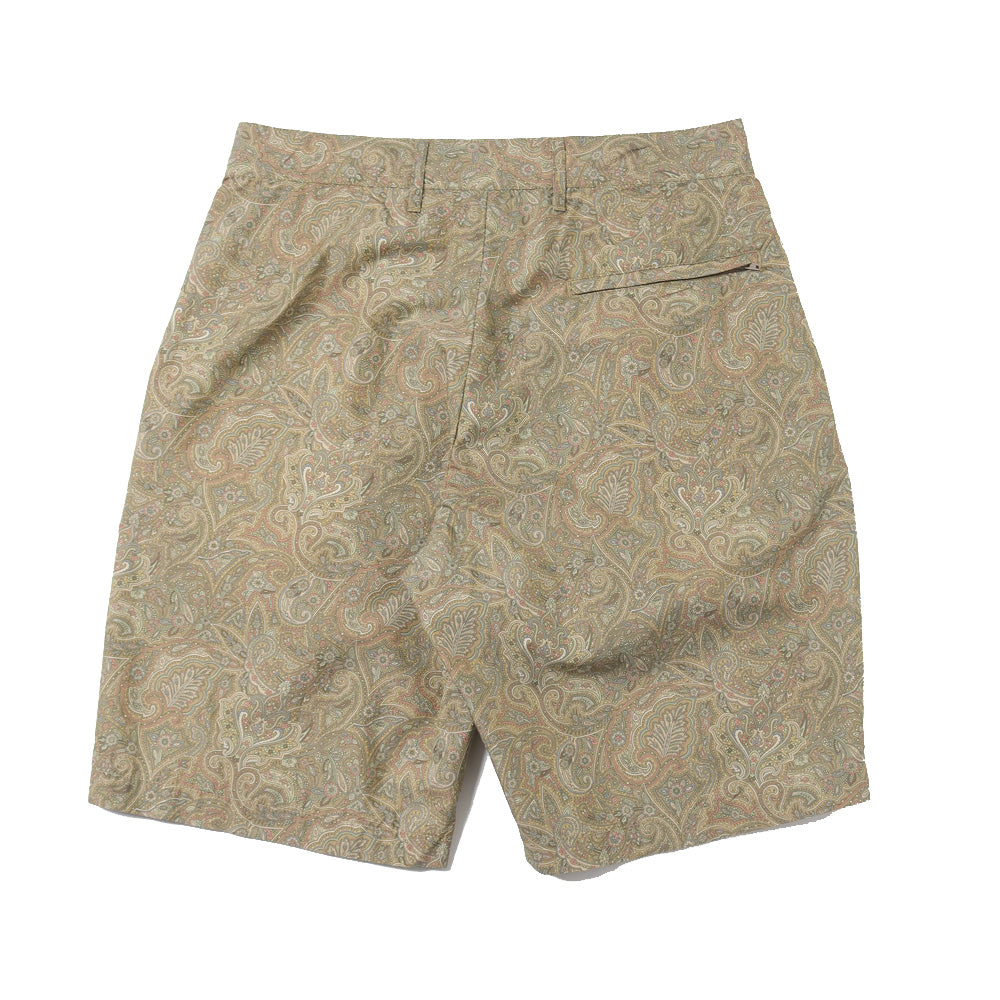 ENGINEERED GARMENTS (エンジニアド ガーメンツ) Sunset Short - Nyco Paisley Print  (OR267) | ENGINEERED GARMENTS / ショートパンツ (MEN) | ENGINEERED GARMENTS 正規取扱店DIVERSE